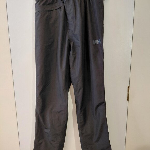 Helly Hansen Mens Dubliner Waterproof Windproof Rain Pant Black Medium - Picture 1 of 6
